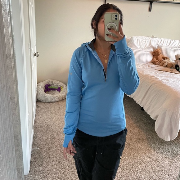 Blue Nike winter running jacket - Picture 3 of 10